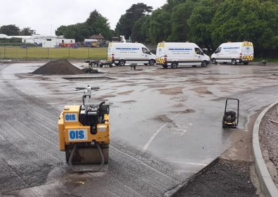 Poole Park Access works, Week 9